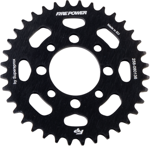 FIRE POWER Aluminum Rear Sprocket - FPA-801-36-BLK