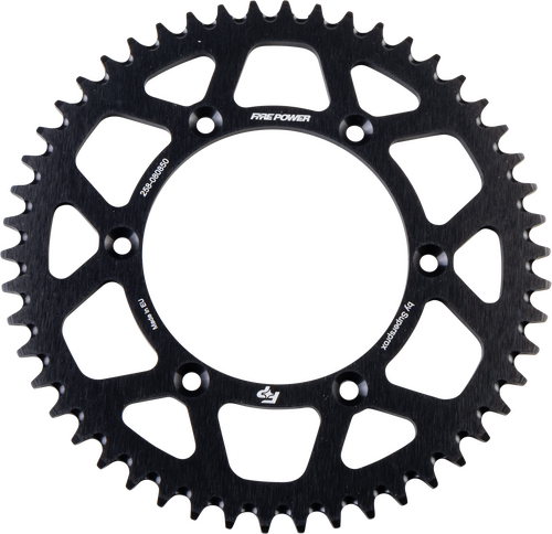 FIRE POWER Aluminum Rear Sprocket - FPA-808-50-BLK