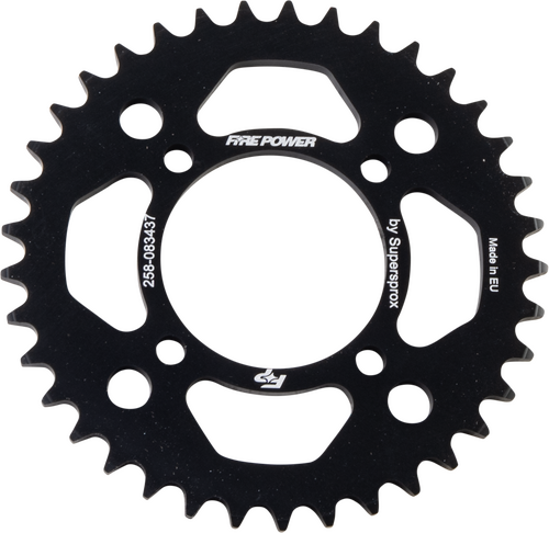 FIRE POWER Aluminum Rear Sprocket - FPA-834-37-BLK