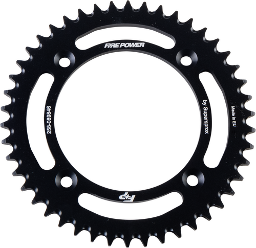 FIRE POWER Aluminum Rear Sprocket - FPA-898-46-BLK