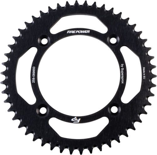 FIRE POWER Aluminum Rear Sprocket - FPA-898-50-BLK