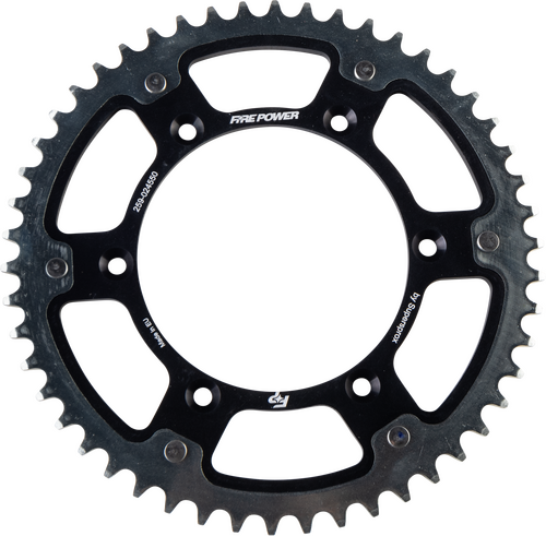 FIRE POWER Hybrid Rear Sprocket - FPH-245-50-BLK