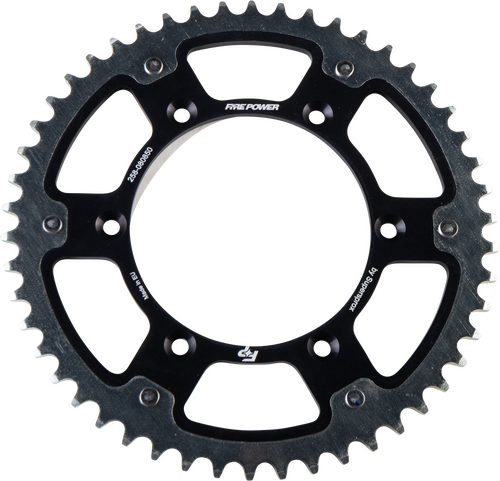 FIRE POWER Hybrid Rear Sprocket - FPH-808-50-BLK