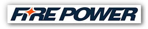FIRE POWER Logo Stickers - 99-8102