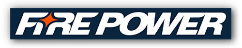 FIRE POWER Logo Stickers - 99-8103