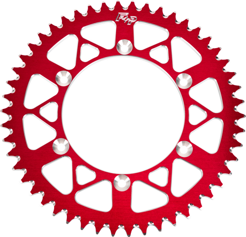 FIRE POWER Rear Aluminum Sprocket - 201-56 RED