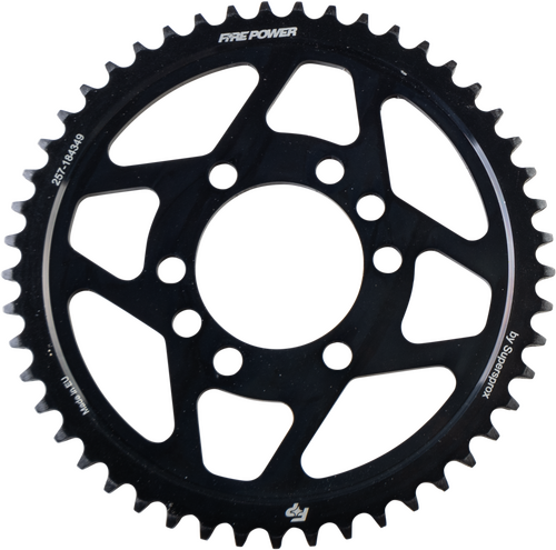 FIRE POWER Rear Steel Sprocket - FPS-1843-49-BLK