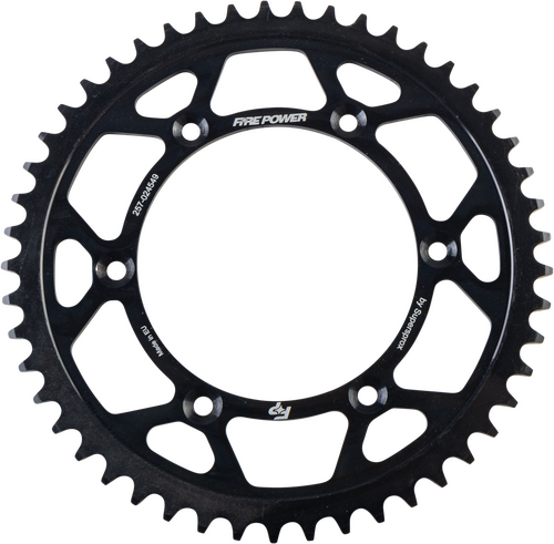 FIRE POWER Rear Steel Sprocket - FPS-245-49-BLK