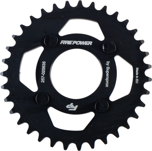 FIRE POWER Rear Steel Sprocket - FPS-256-35- BLK