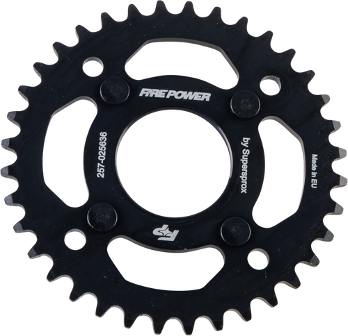FIRE POWER Rear Steel Sprocket - FPS-256-36- BLK