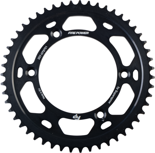 FIRE POWER Rear Steel Sprocket - FPS-797-51- BLK