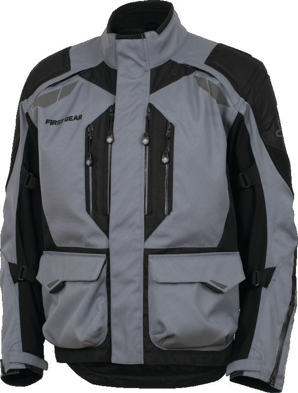 FIRSTGEAR Kathmandu Jacket 2.0 Grey/Black - Small - 525861