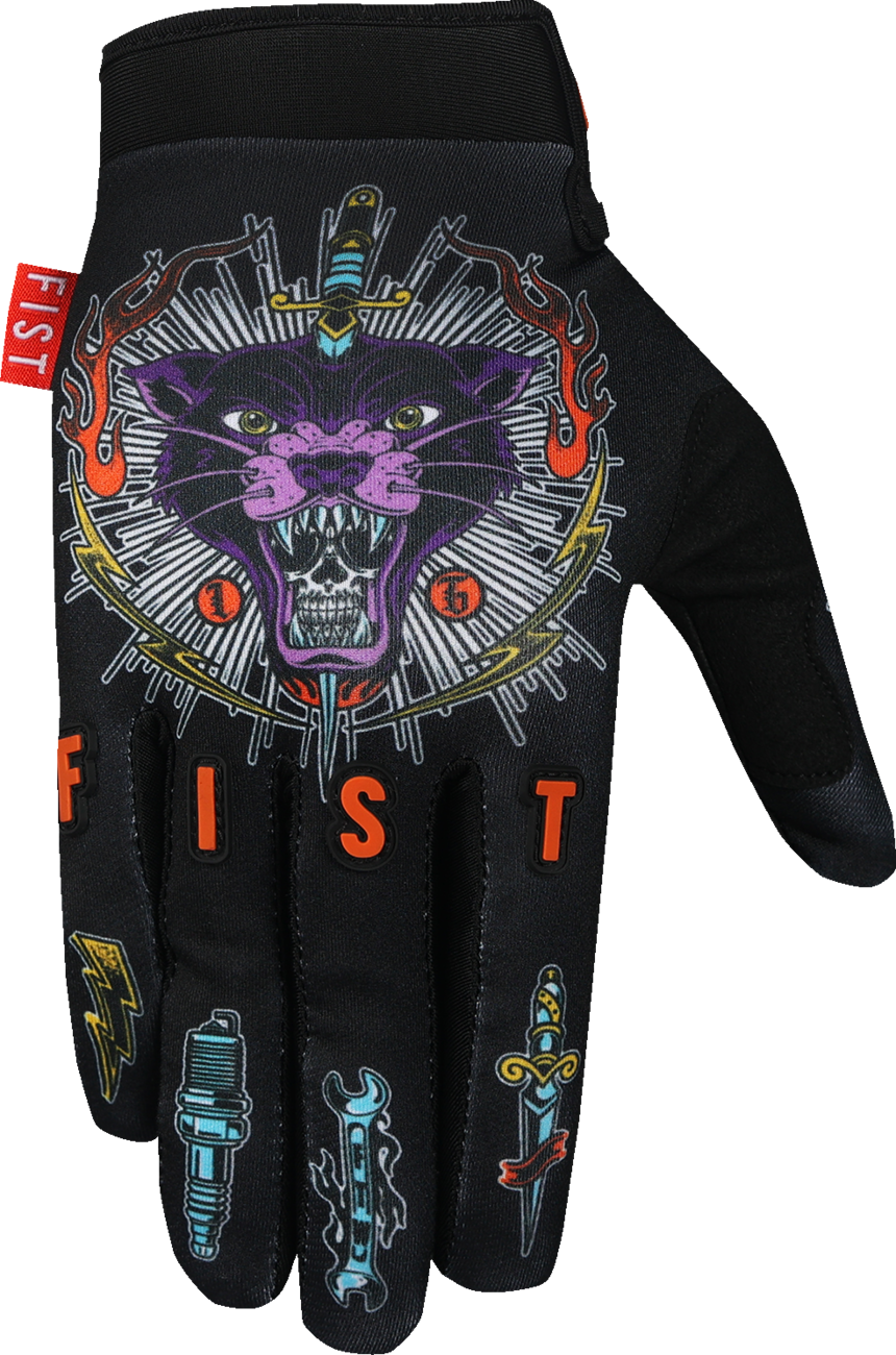 FIST HANDWEAR Strapped Greg Lutzka Red Label Panther Gloves