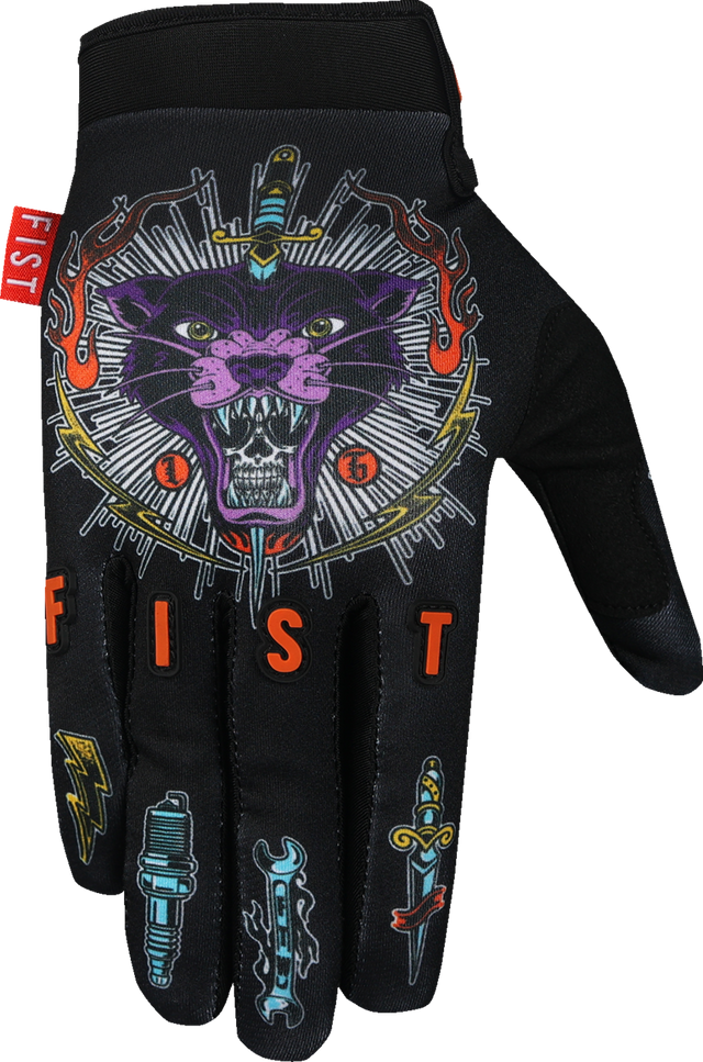 FIST HANDWEAR Strapped Greg Lutzka Red Label Panther Gloves