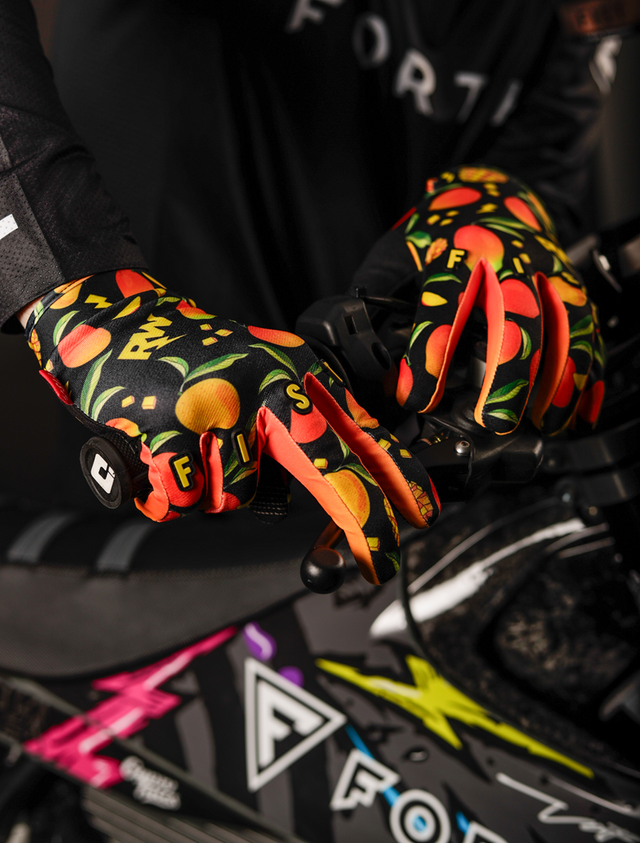 FIST HANDWEAR Strapped R-Willy Red Label Mango Madness Gloves