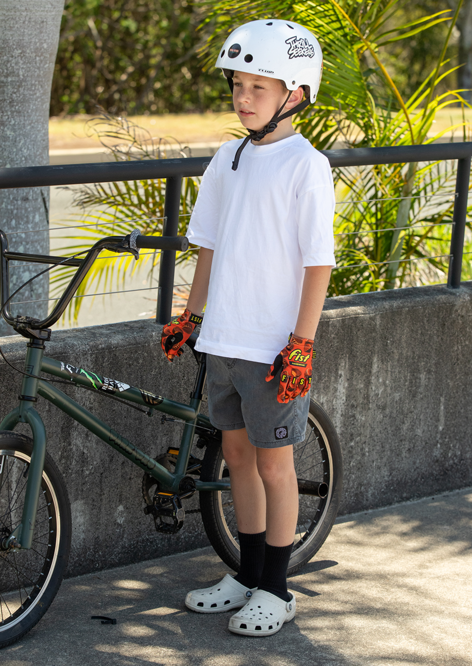 FIST HANDWEAR Youth Strapped 100% Nuts Gloves (Ages 8-14)