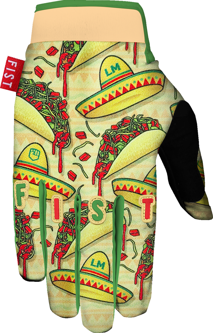 FIST HANDWEAR Youth Strapped Logan Martin Red Label Taco Tuesday Gloves (Ages 8-14)