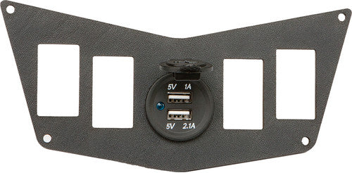 FLIP Dash Switch Plate W/USB - RZ912