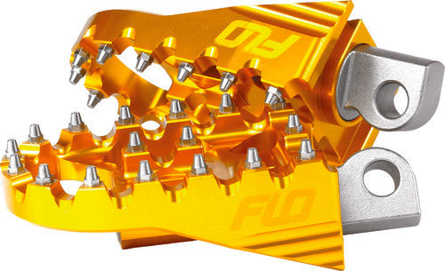 FLO MOTORSPORTS Moto Style Footpeg Set - FPEG-800GLD
