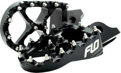 FLO MOTORSPORTS Pro Series Footpegs - FPEG-792BLK