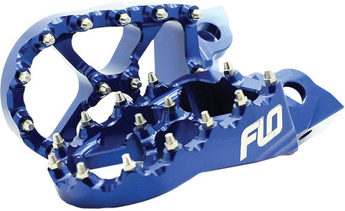 FLO MOTORSPORTS Pro Series Footpegs - FPEG-792BLU