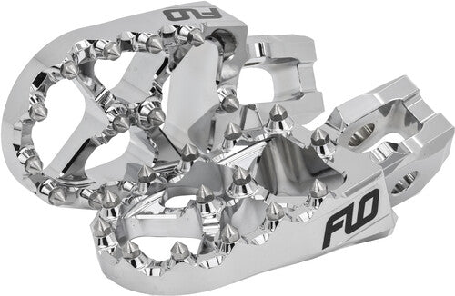 FLO MOTORSPORTS Pro Series Footpegs - FPEG-792CR