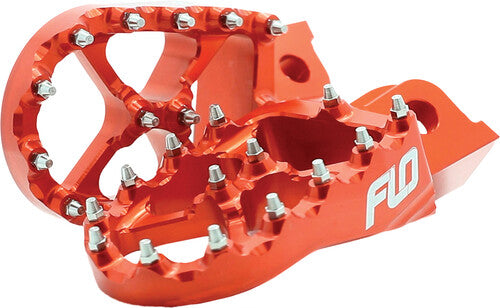 FLO MOTORSPORTS Pro Series Footpegs - FPEG-795-4ORG