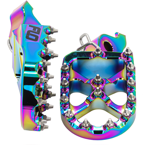 FLO MOTORSPORTS Pro Series Footpegs - FPEG-796JET