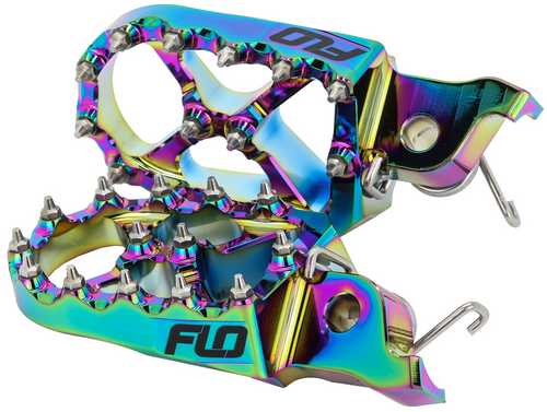 FLO MOTORSPORTS Pro Series Footpegs - FPEG-797JET
