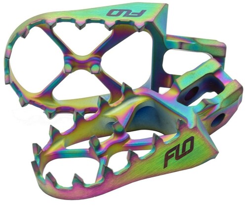 FLO MOTORSPORTS Titanium Foot Pegs - TI-793-2