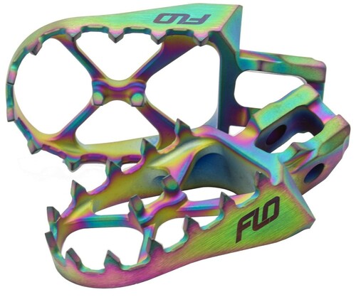 FLO MOTORSPORTS Titanium Foot Pegs - TI-793JET
