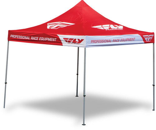 FLY RACING Aluminum Canopy - CAN10X10AHD RED