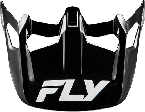 FLY RACING WERX-R CARBON VISOR GLOSS BLACK - 73-9234V