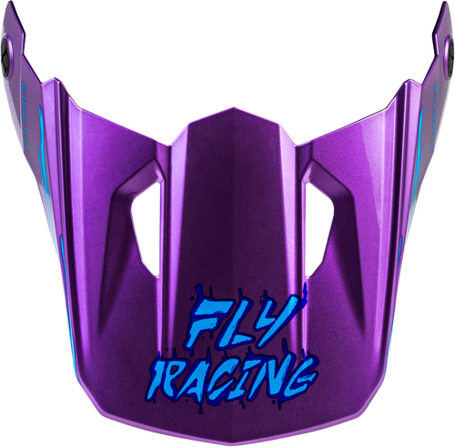 FLY RACING YTH KINETIC SURGE HELMET VISOR PINK/PURPLE/TEAL YS-YL - 73-8727VY