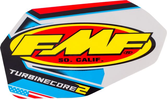 FMF 2-Stroke Silencer Decals - 012699
