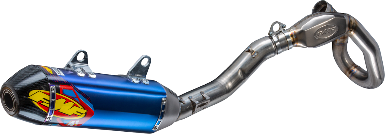 FMF Factory 4.1 RCT Exhaust System - Titanium / Desmo 450 / with MegaBomb Header 1820-2185