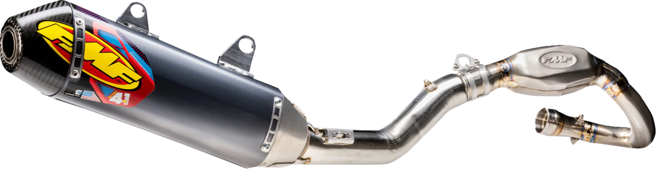 FMF Factory 4.1 RCT Slip-On Muffler - Factory 4.1 RCT Slip-On Muffler with MegaBomb Header / Ducati Desmo450 1822-0664