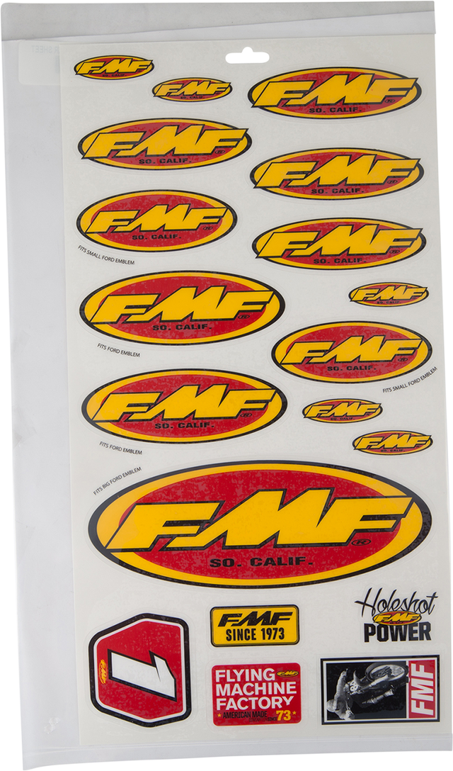 FMF Fender/Trailer Stickers