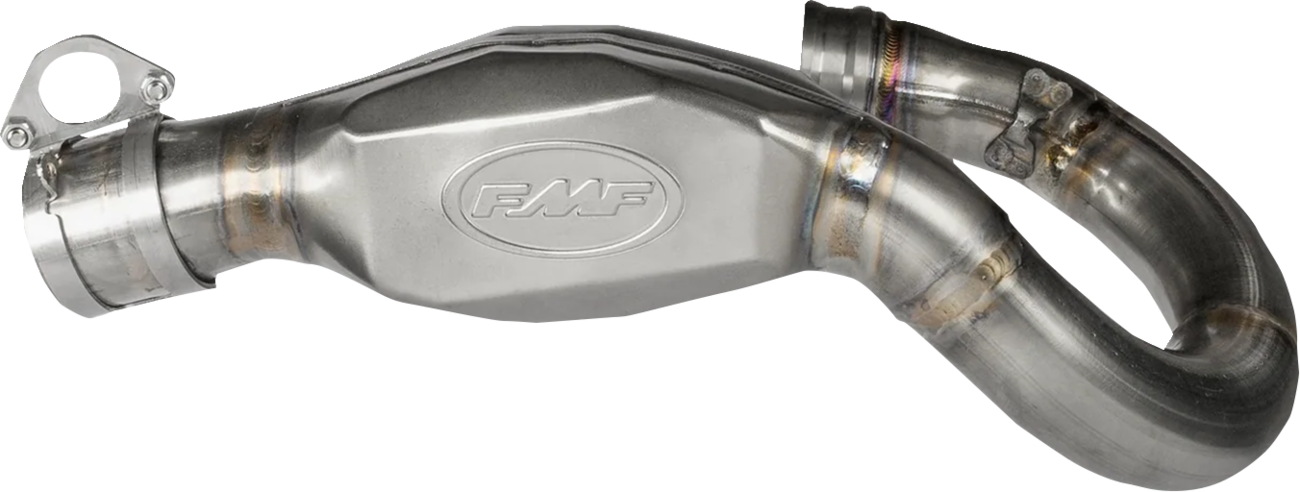 FMF MegaBomb Head Pipe - Stainless Steel / Desmo 450 1822-0662