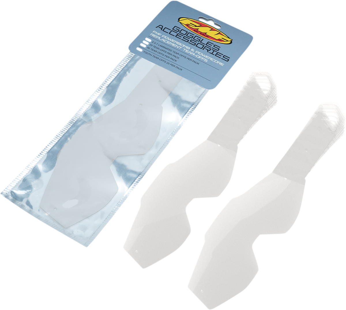 FMF PowerBomb/PowerCore Goggle Tear-Offs