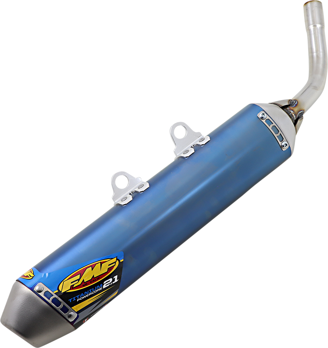 FMF Powercore 2.1 Extreme Slip-On Silencer - Powercore 2.1 Muffler / Titanium 1821-2009
