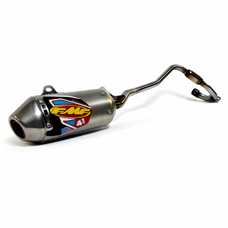 FMF Racing 2019-2026 Honda CRF110F S/S ALUM MINI FACT-4.1 MFLR W/SS P-BOMB HEADER - 041625