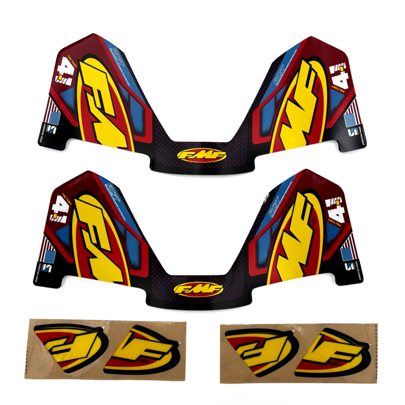 FMF Racing 2pk FMF FCTRY 4.1 RCT REPLACEMENT WRAP DECAL - 014857