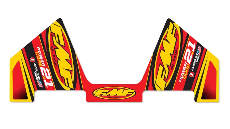 FMF Racing Powercore 2.1 Mylar Decal Replacement 3Pc - 014951