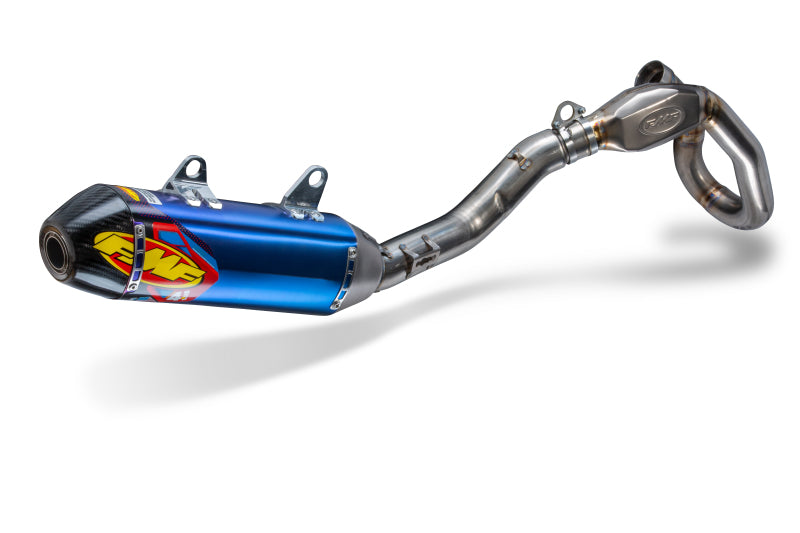 FMF Racing Suzuki 2018-2025 Anodized 4.1 Carbon Cap Complete System Titanium/Megabomb Header - 043367