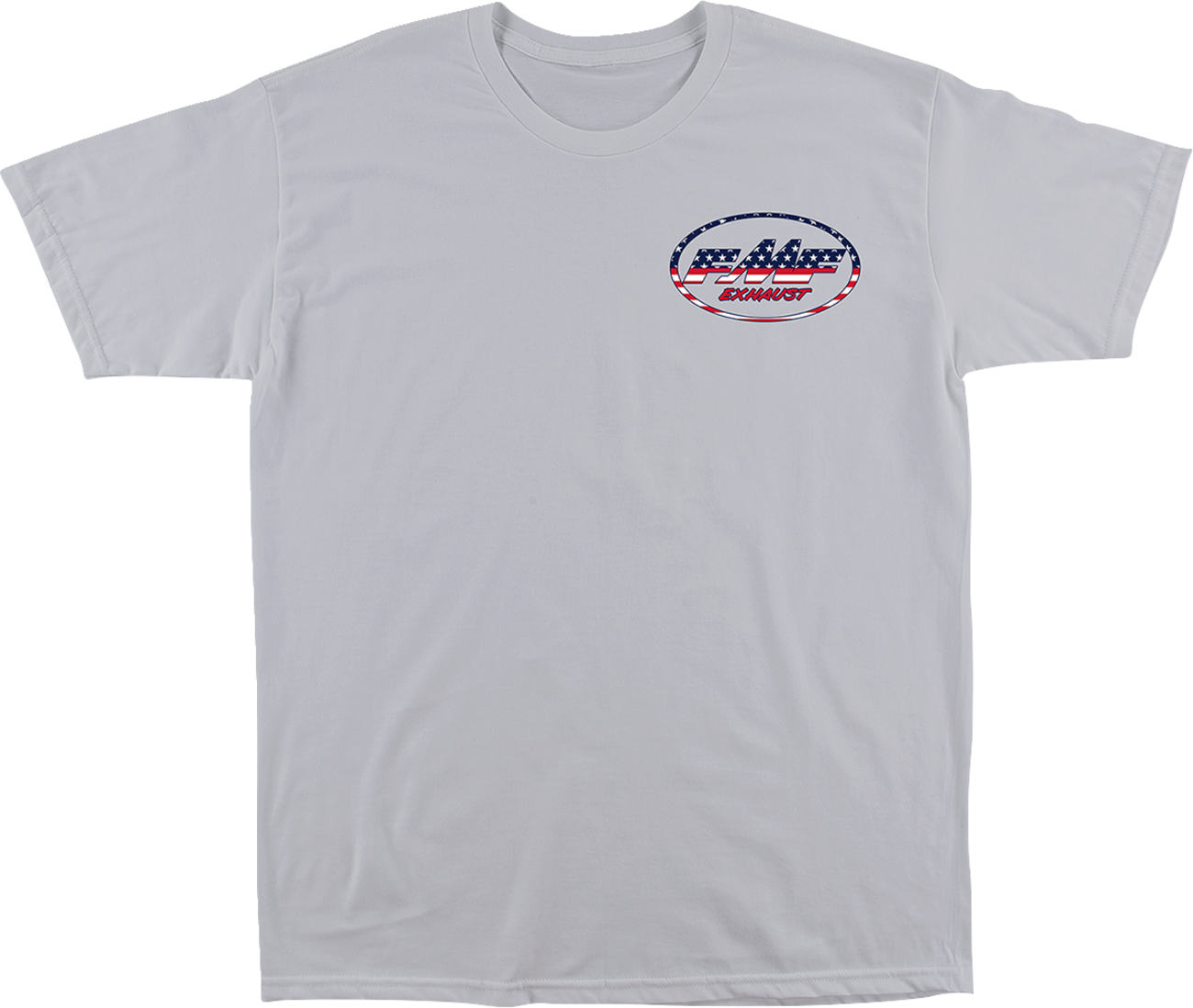 FMF Rally T-Shirt - Silver / Large 3030-24065