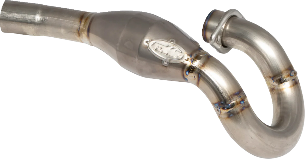 FMF SX MegaBomb Header - Titanium 1822-0550