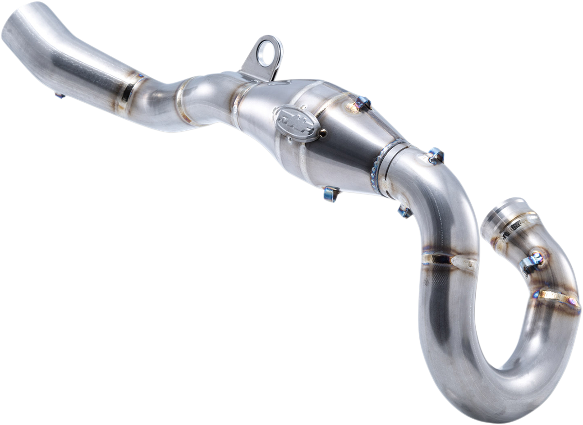 FMF SX Style MegaBomb Header - MegaBomb Header/Mid Pipe / Stainless Steel 1822-0448