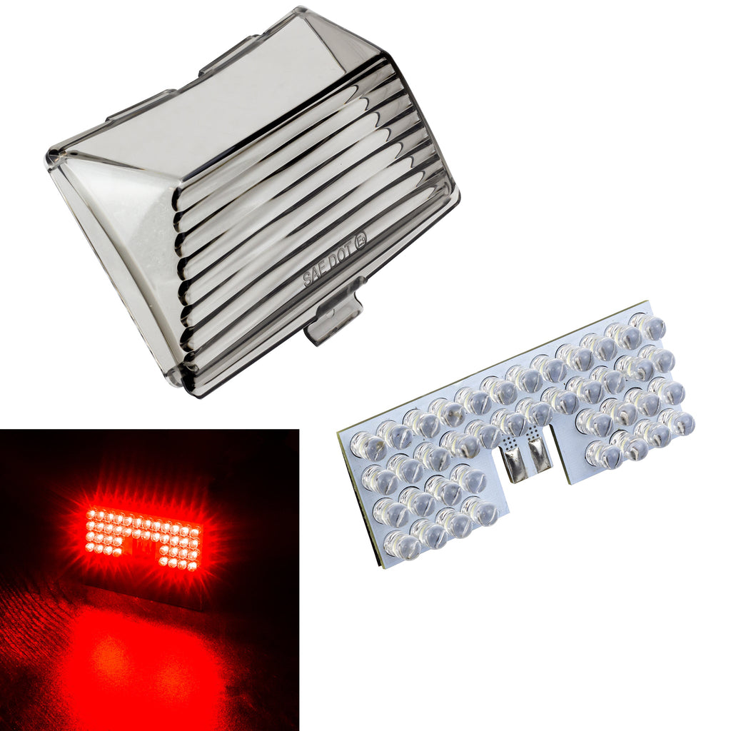 Eagle Lights LED Front and Rear Fender Tip Lights with Smoked Lenses for Harley-Davidson® Motorcycles