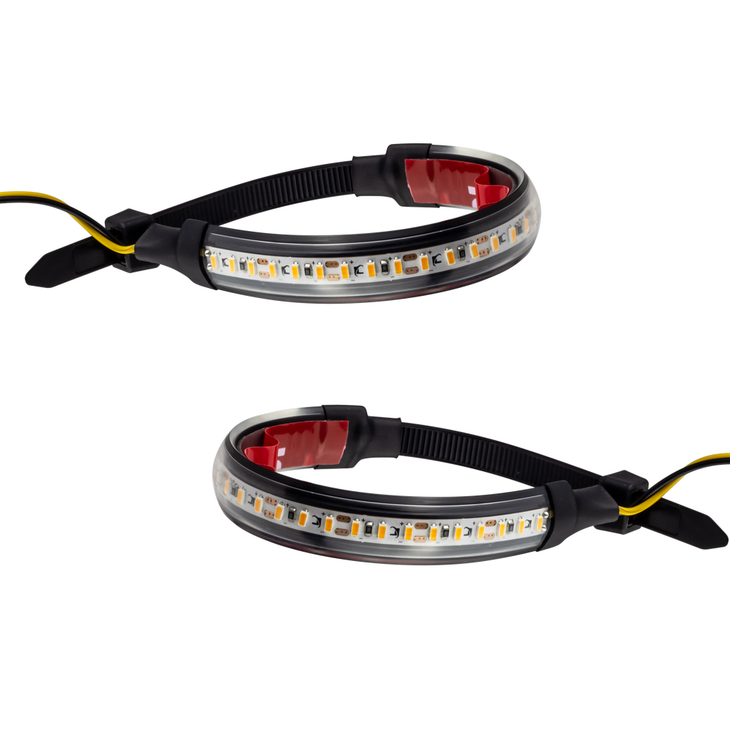 Eagle Lights Fork Turn Signals - Wrap Around - For 42MM - 60MM Fork Tubes